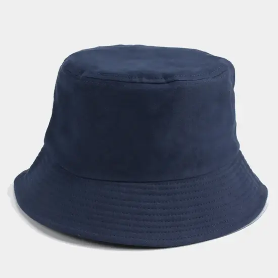 Breathable adjustable cotton bucket hat for all seasons