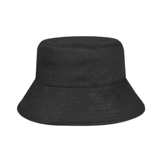 Custom cotton bucket hat with adjustable drawstring