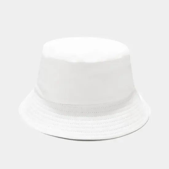 Solid color blank cotton fisherman hat