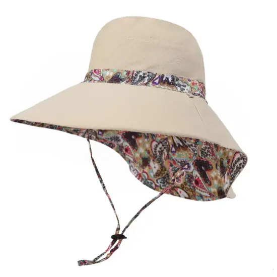 Large mesh summer breathable fishing bucket hat
