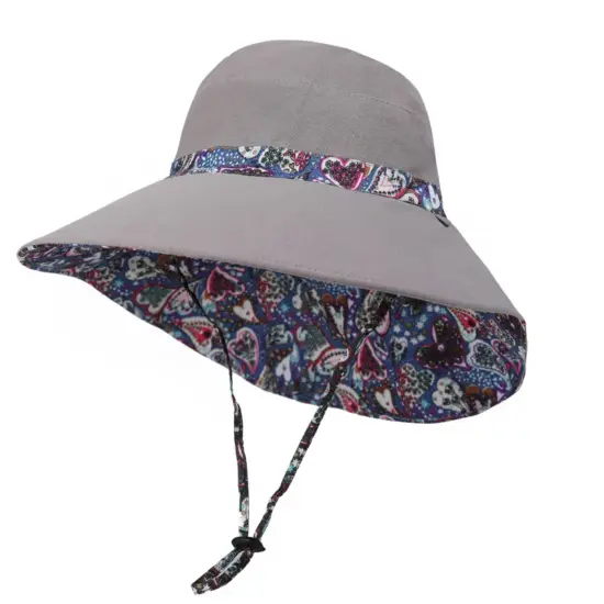 Large mesh summer breathable fishing bucket hat
