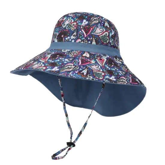 Large mesh summer breathable fishing bucket hat