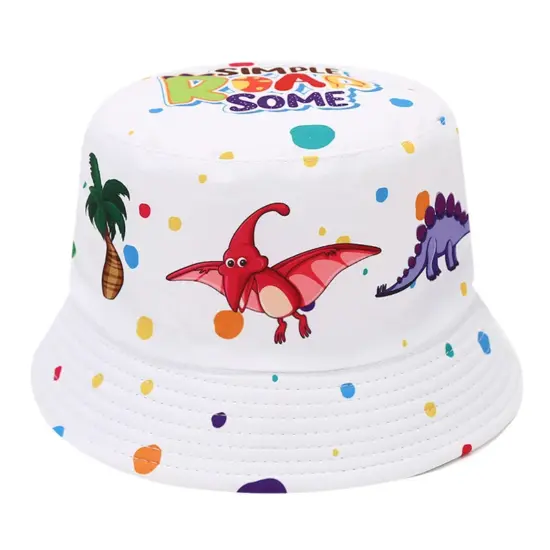 Cute cartoon baby beach bucket hat