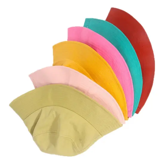 Colorful chic 58cm custom summer bucket hat