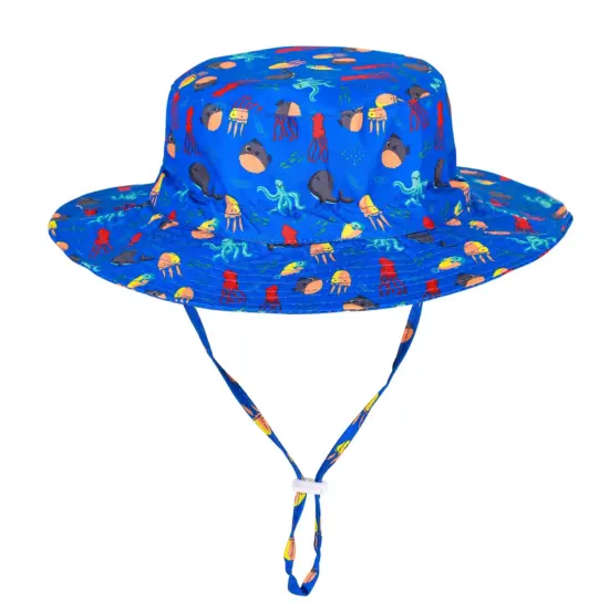Kids UV protection beach bucket hat