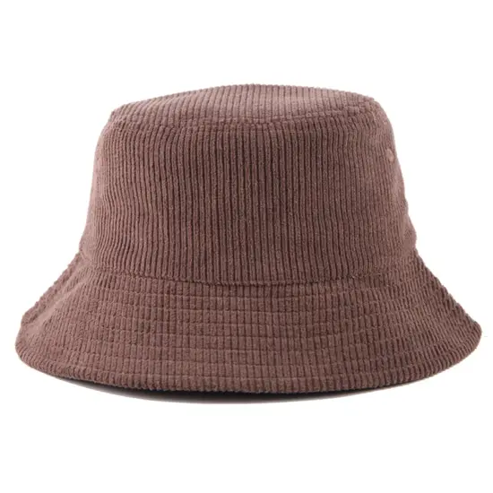 Unisex Soft Corduroy Bucket Hat