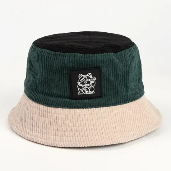 Unisex Soft Corduroy Bucket Hat