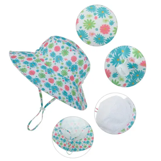Patterned Kids Fisherman Bucket Hat