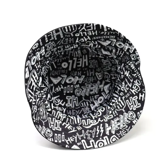 Custom cotton summer beach and fishing sun hat