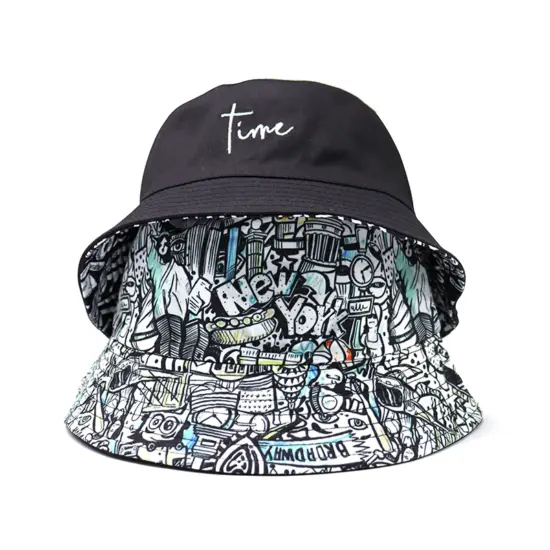 Custom cotton summer beach and fishing sun hat