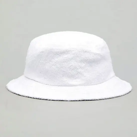 Warm terry winter bucket hat design
