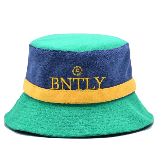 Warm terry winter bucket hat design