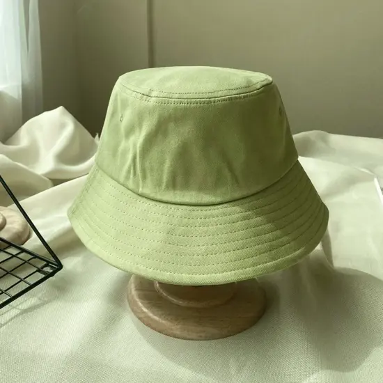 Premium custom embroidered cotton bucket hat