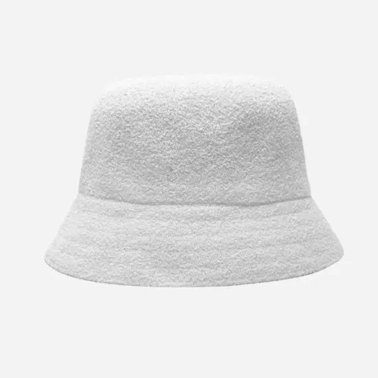 Soft custom terry cloth bucket hat