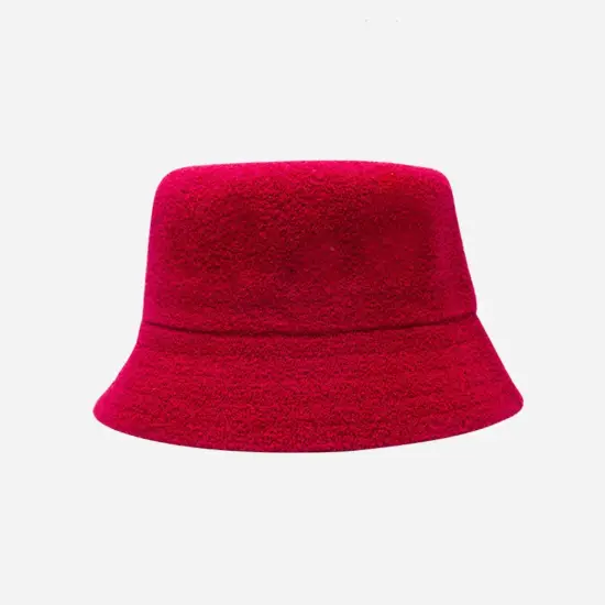 Soft custom terry cloth bucket hat