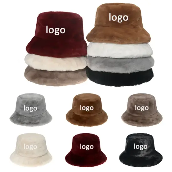 White and purple printed bucket hat for casual or fishing use