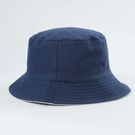 Reversible Embroidered Fisherman Bucket Hat