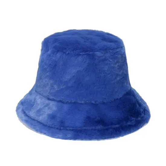 Wide-brim denim bucket hat wholesale