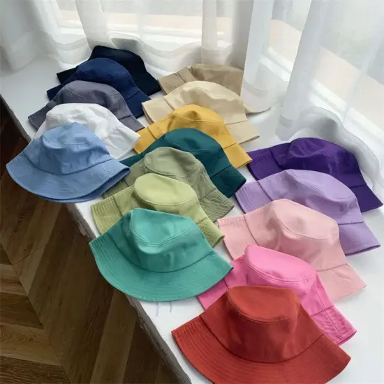 Universal soft-pack blank bucket hat