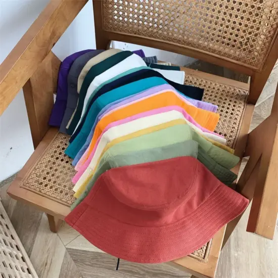 Universal soft-pack blank bucket hat