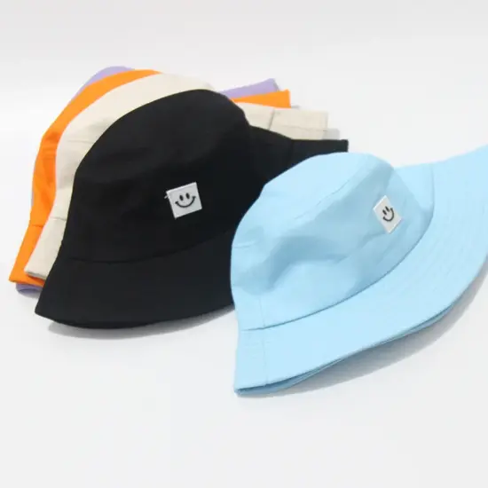 Girls cartoon giraffe bucket sun hat