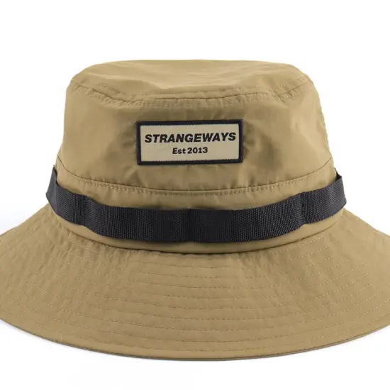 Outdoor Bucket Hat with Custom Rubber Patch