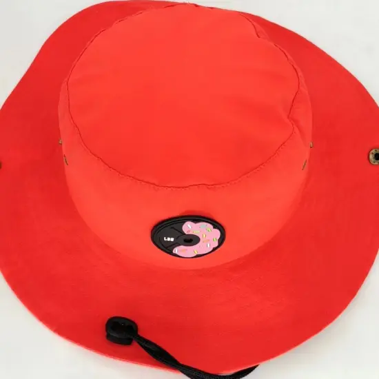 Outdoor Bucket Hat with Custom Rubber Patch
