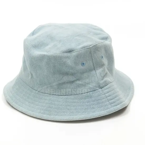 Fashion denim sun visor bucket hat for wholesale