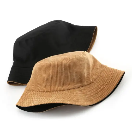 Premium Custom Corduroy Bucket Hat Design