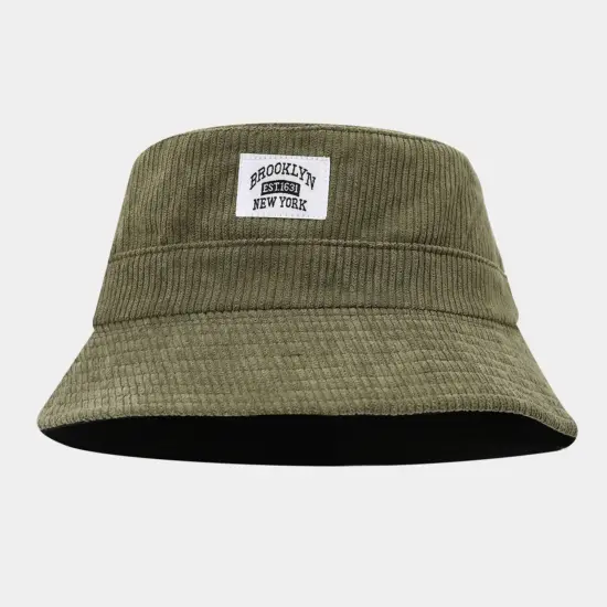 Premium Custom Corduroy Bucket Hat Design