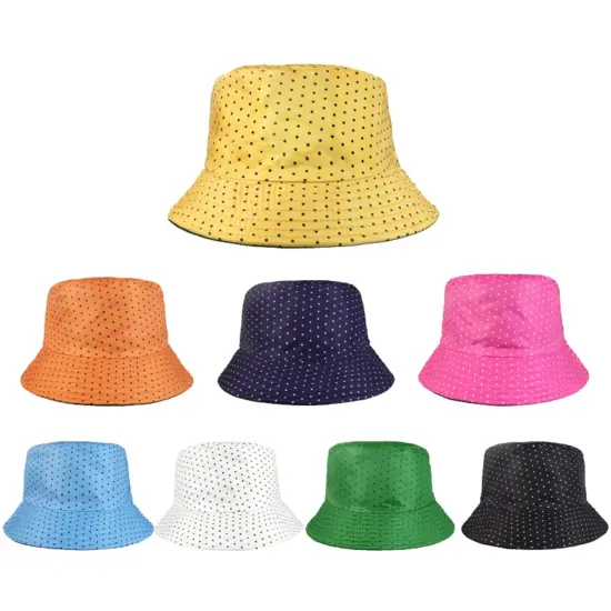 Premium Nylon Cotton Silk Bucket Sun Hat