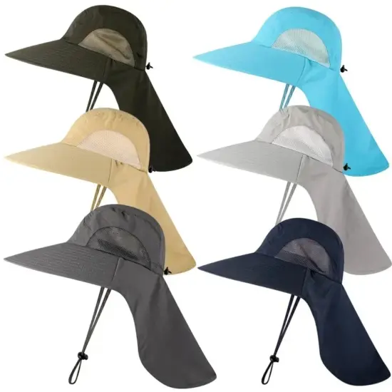 Reversible Waterproof Nylon Outdoor Bucket Hat
