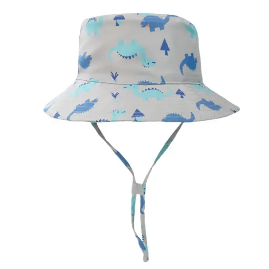 Cute animal summer bucket hat for kids
