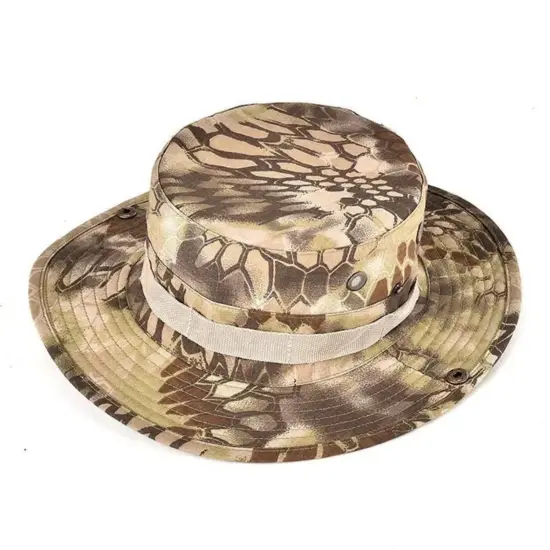 Quick-dry denim bucket hat for outdoor sports
