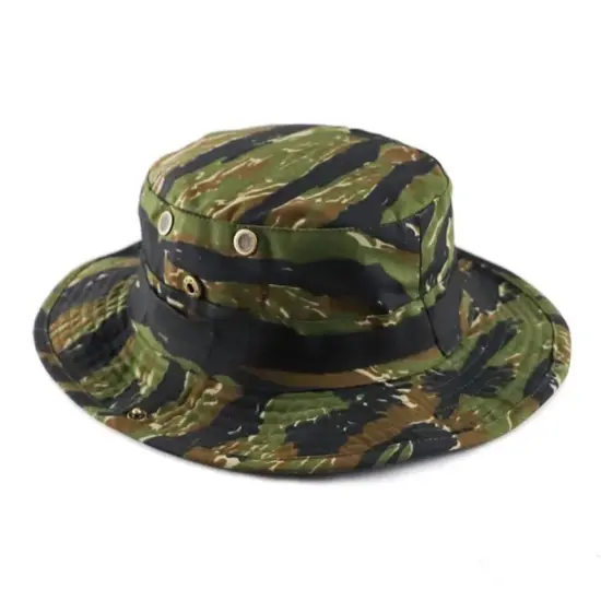 Quick-dry denim bucket hat for outdoor sports