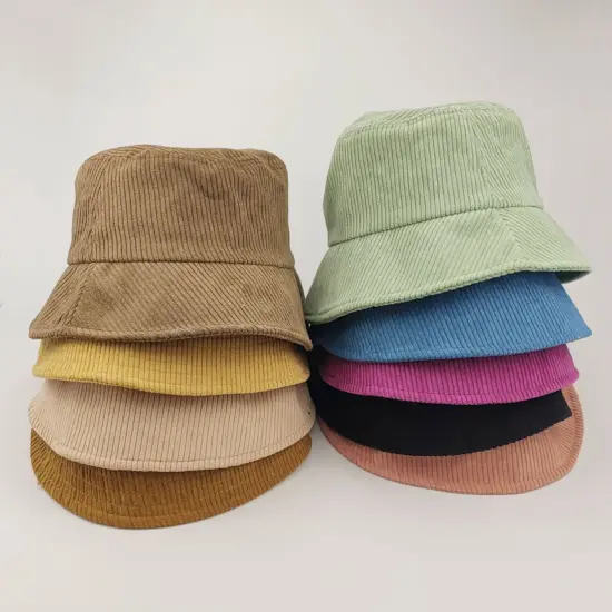 Hot-Selling Corduroy Bucket Hat OEM ODM