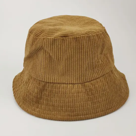 Cotton Corduroy Outdoor Sun Bucket Hat