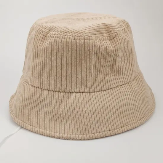 Cotton Corduroy Outdoor Sun Bucket Hat