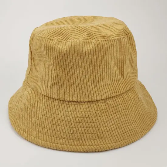 Cotton Corduroy Outdoor Sun Bucket Hat