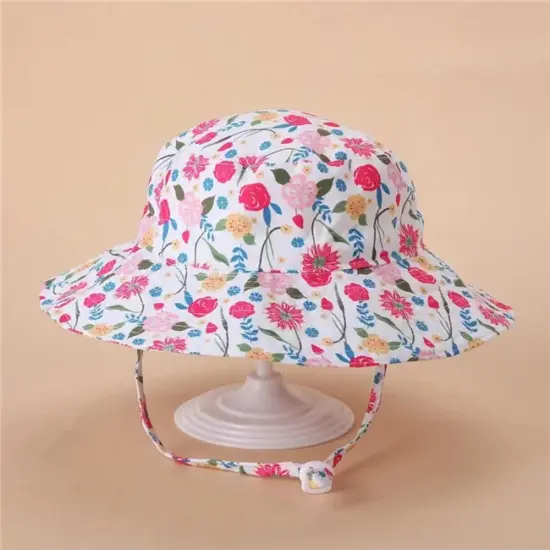 Children’s Adjustable Sun Bucket Hat