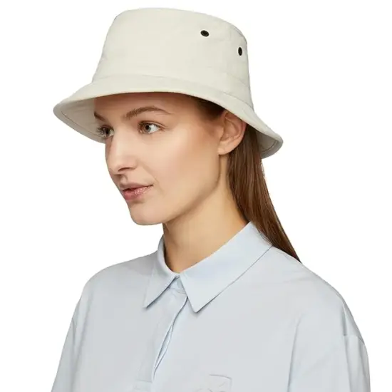 Nylon Silk Faux Fur Cycling Bucket Hat