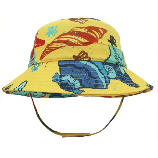 Outdoor fisherman bucket sun hat