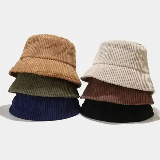 Unisex Bucket Hat with Custom Logo Ready Stock