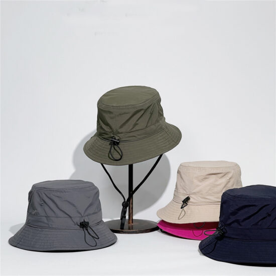Unisex Outdoor Nylon Bucket Hat