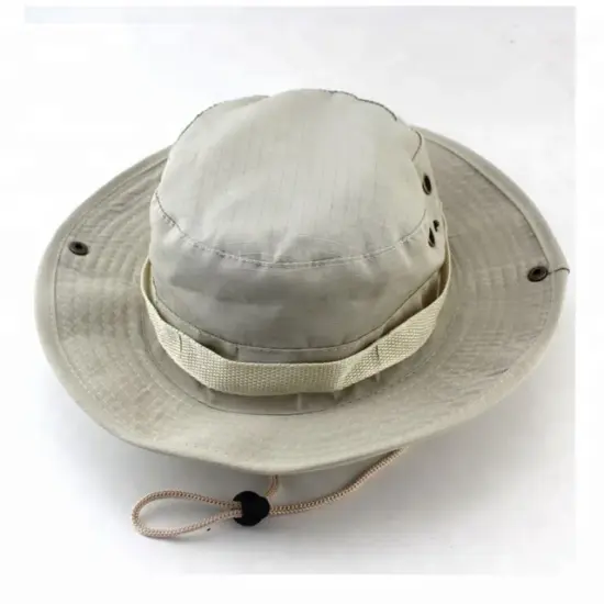 Colorful blank denim bucket hat for men