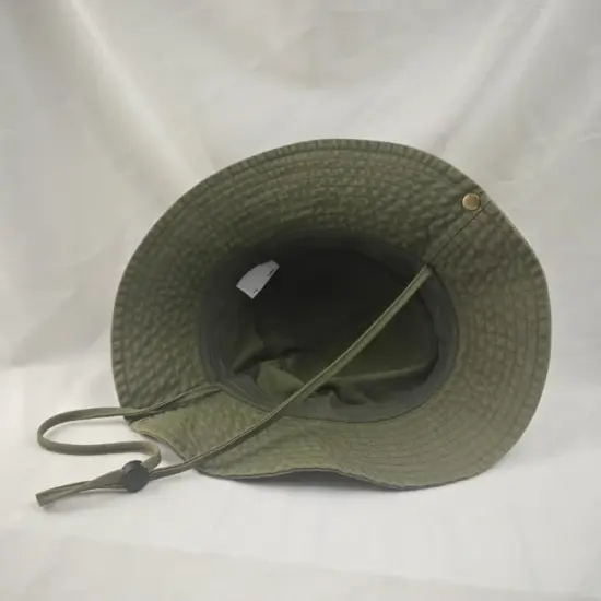 Nylon Sun Protection Bucket Hat with Neck Flap