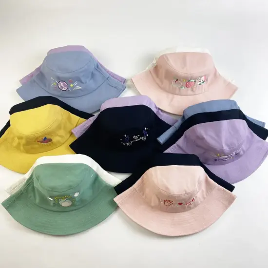 Breathable Mesh Terry Cloth Fashion Bucket Hat