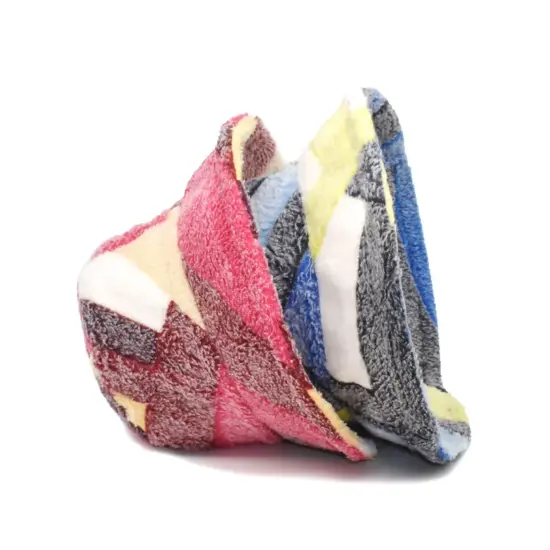 Colorful bucket hat with embroidered logo