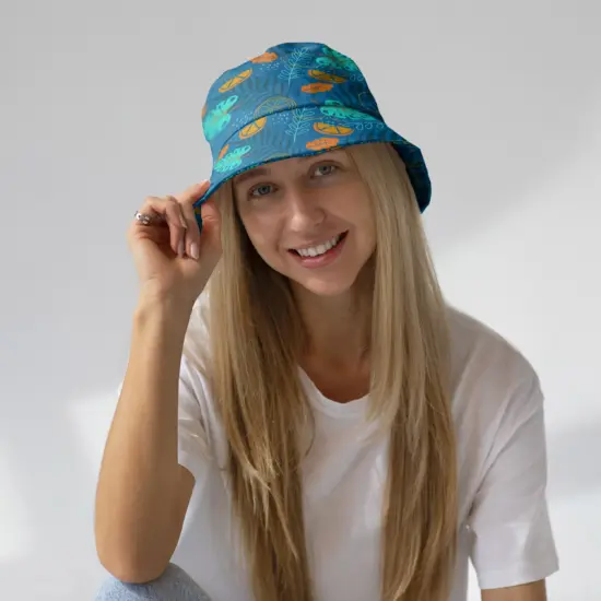 Trendy Summer Denim Bucket Hat for Men and Women