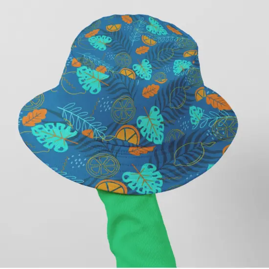 Trendy Summer Denim Bucket Hat for Men and Women